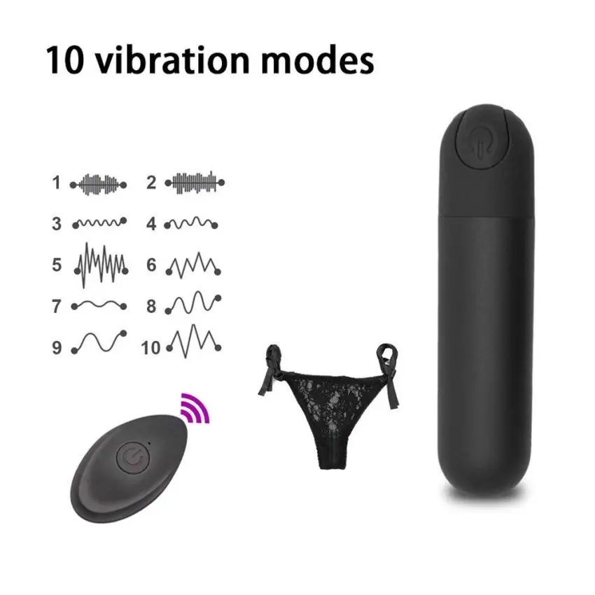 Cheap Vibrating Panties Wearing Sexy Ladies Girl Underwear Lingerie  Invisible Wireless Remote Control Vibrating Panties Sex Toys
