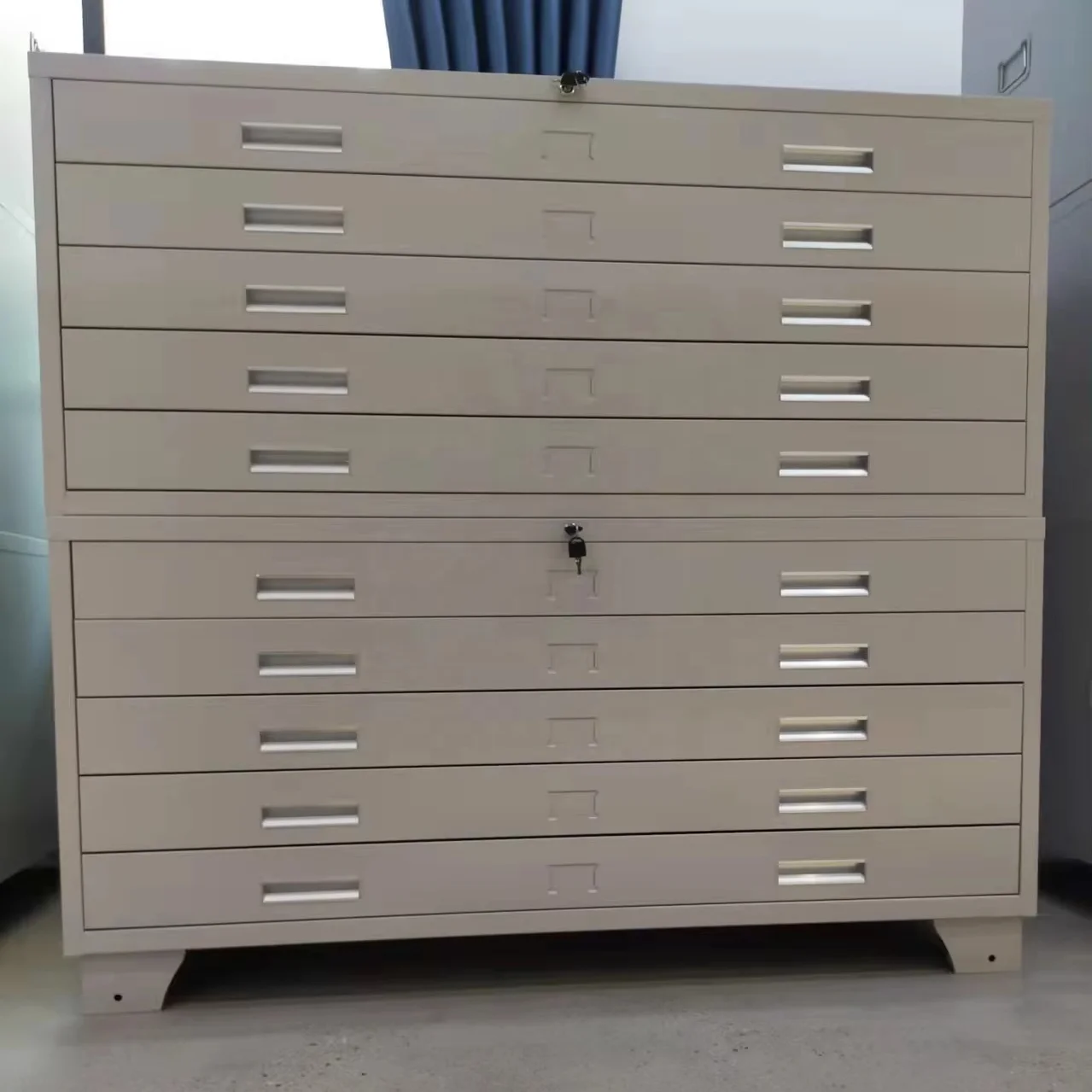Multi-layer Cabinet File Cabinet A0 A1 Steel Cabinet Drawing Cupboard Metal Cupboard for Drawing