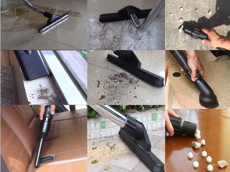 Пылесос из нержавеющей стали, 3000 Вт, 80 л