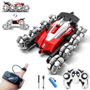 EPT Remote Control Stunt Light Car 8wd Drift Spray Dual Mode Racing Toy Hand Gesture Remote Control Rc Stunt Car