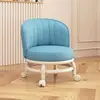 Rueda universal de plástico - Azul celeste