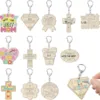36 porte-clés Fête des Mères (12 modèles, 3 pièces chacun)