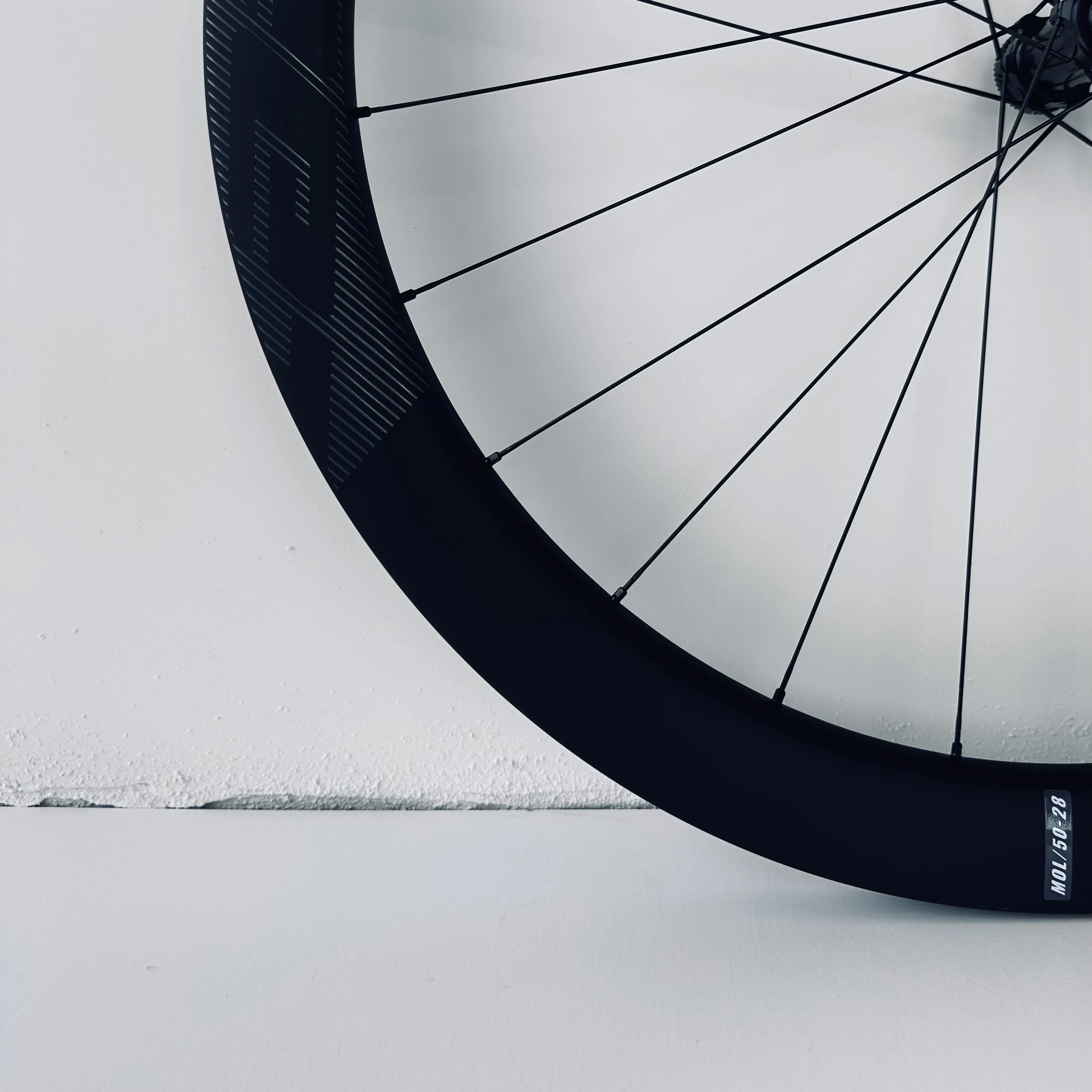 La mejor rueda de fibra de carbono en Web 100% T800 fibra de