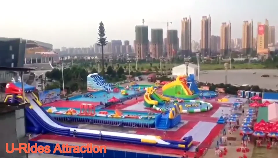 Wholesale Huge Land Aqua Park Design Project Equipment Land Theme