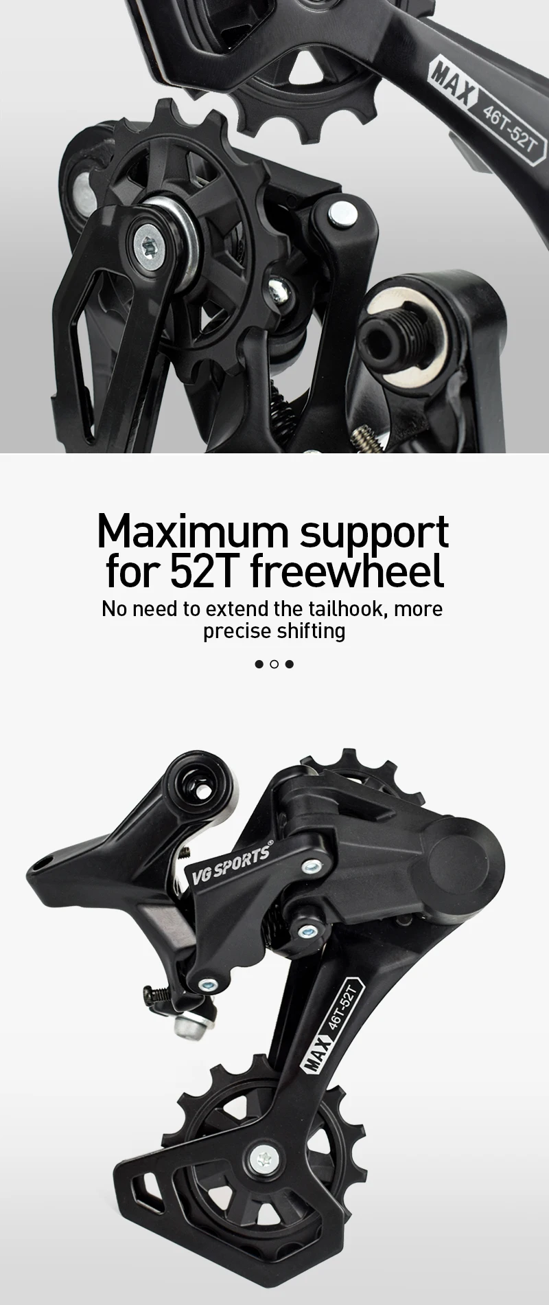 Vg Sports Mtb Mountain Bike Rear Derailleur Rd Spare Parts Shift Lever