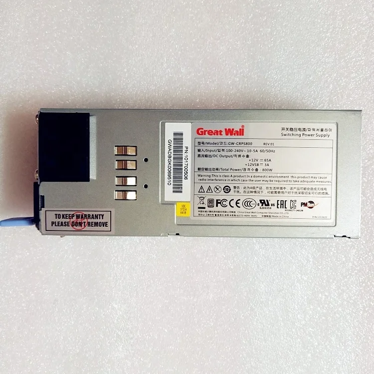 Great Wall GW-CRPS800 800W Server Power Supply Unit PSU - Original