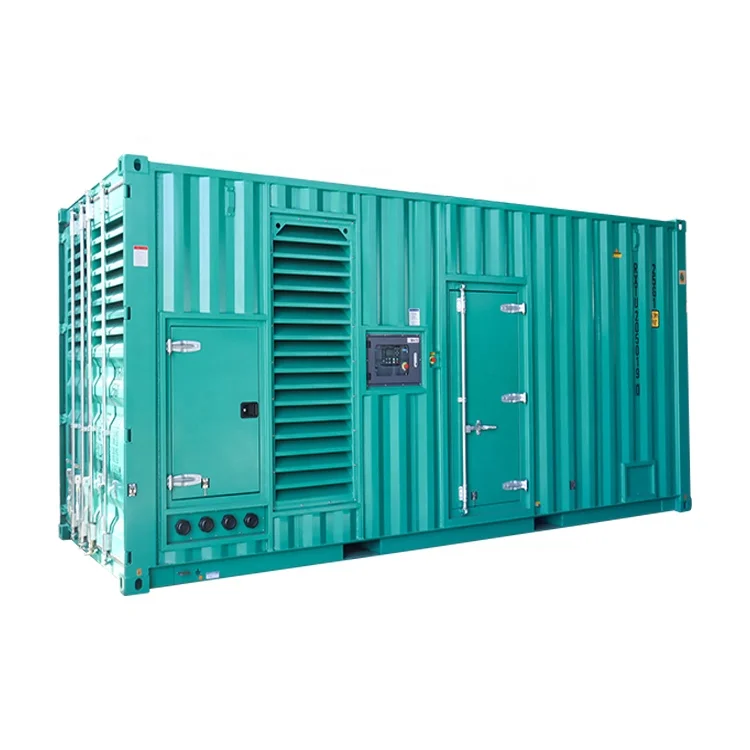 Heavy Power 1mw 1000kw 1500kw  1500kva  Silent Type or Container diesel Generator with perkins Engine or cummins Engine