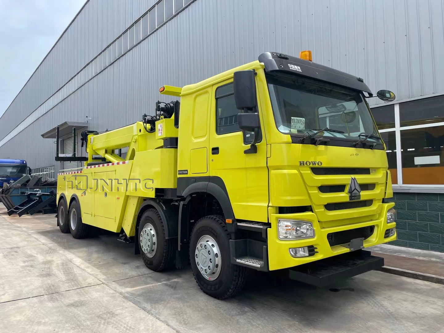 Sinotruk Howo 371hp 6x4 8x4 40t 50t Heavy Duty Rotary Wrecker Truck