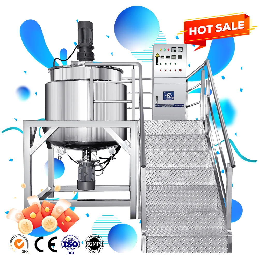 High Quality Electric Heating  Detergent Making Machine/detergent Production Line /detergent Soap Making Machine