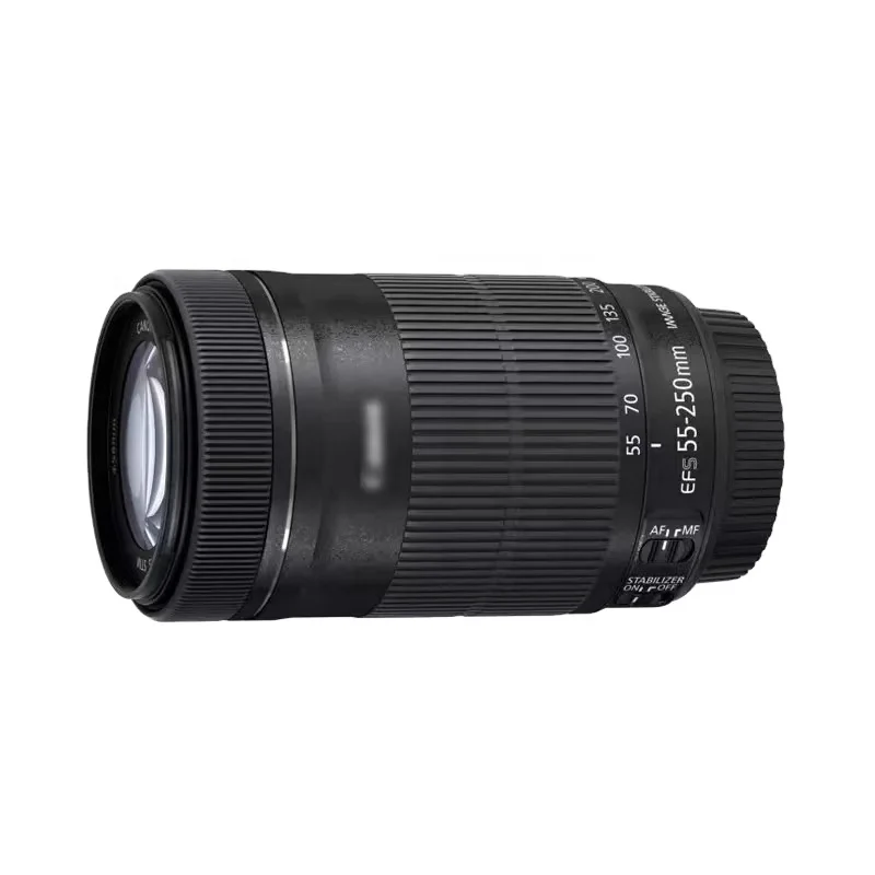 Canon EF-S 55-250mm Lens - Versatile Zoom for DSLR Cameras