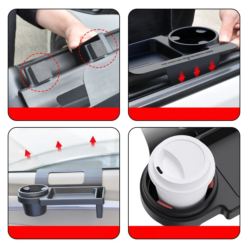 Multifunctional Car Tray & Cup Holder Extender