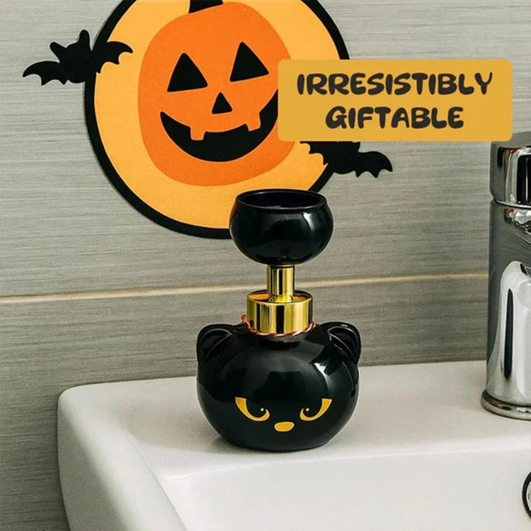 Wholesale Halloween Cat Claw Bubble Maker Soap Pump Bottle Hand Sanitizer Press Bottle Cat Paw Bubble Foam Soap Dispenser