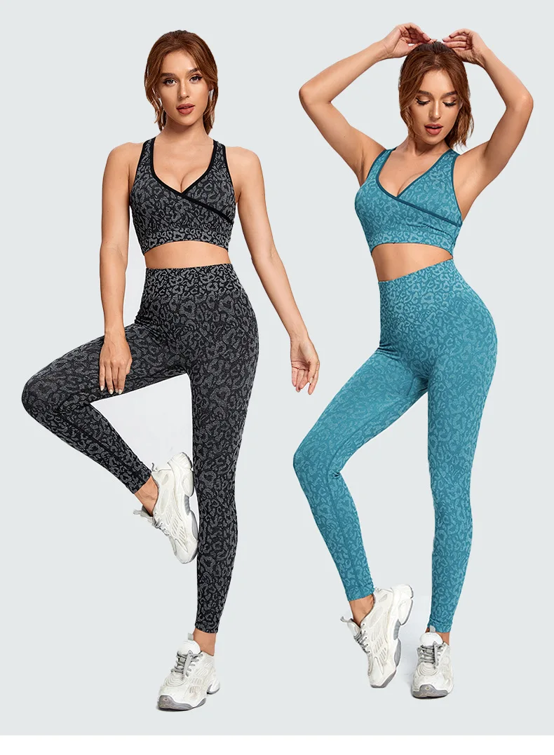 Leopard Print Workout Outfit