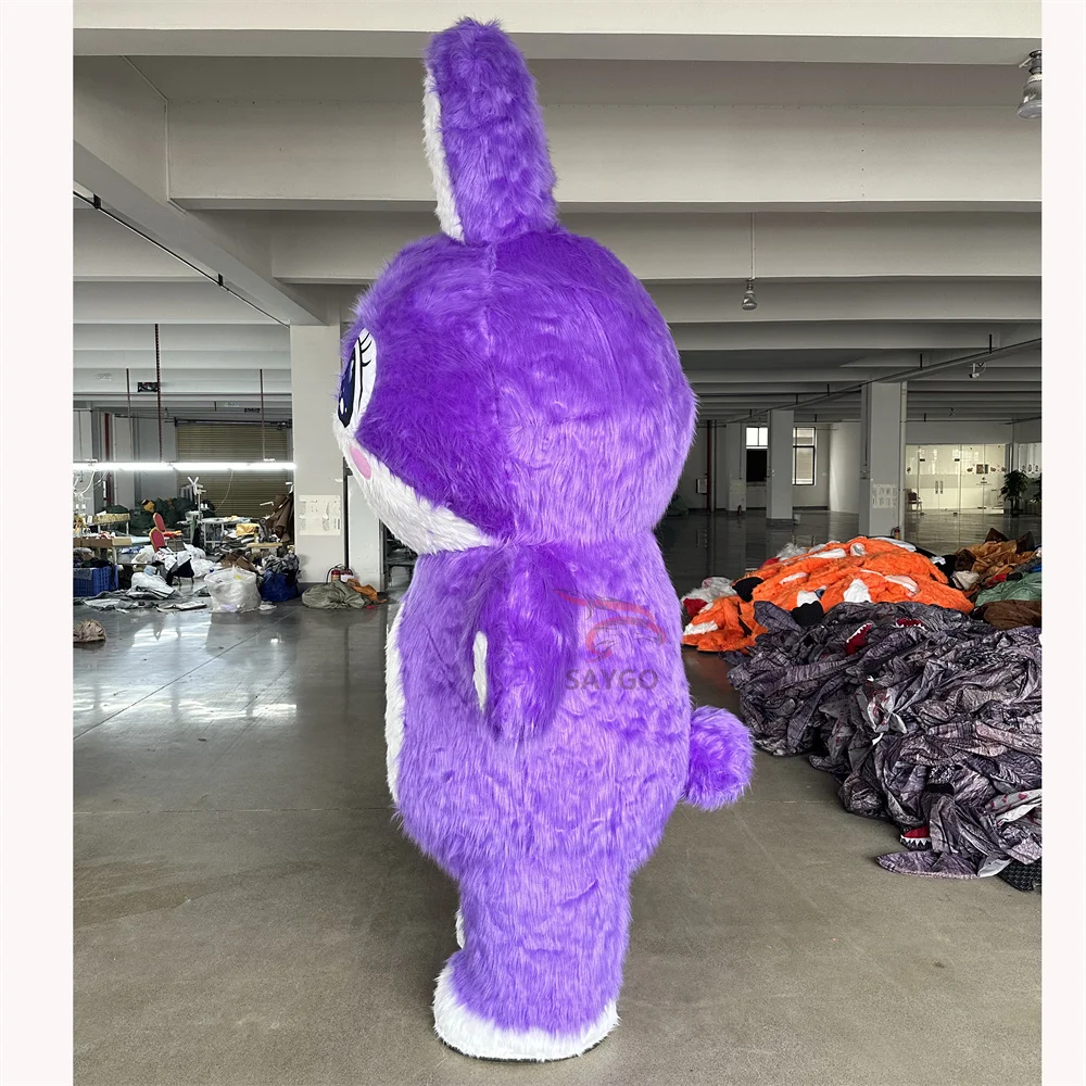 Most Popular Rabbit Inflatable Professional Custom Inflatable Costume Adult Walking Easter Bunny Mascot for Helloween