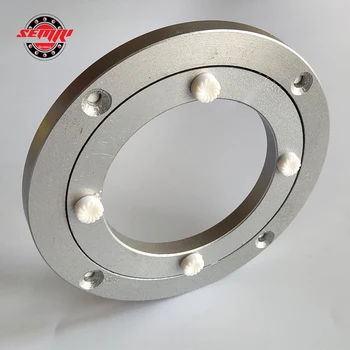 28 Inch Aluminium Lazy Susan Internal Gear Teeth Bearings