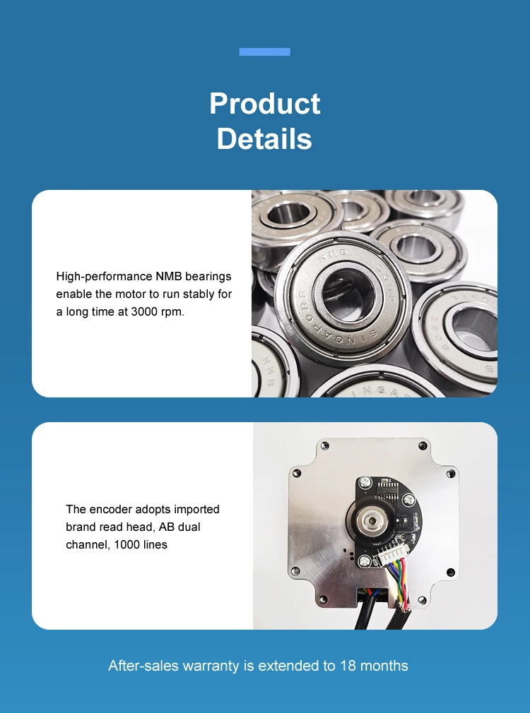 Nema42 Stepper Motor With Encoder Nema 42 Closed Loop Stepper Motors ...