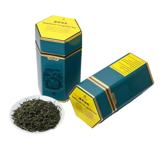 Chinese selenium rich green tea  Fragrant and sweet  Clearing heat and dispelling heat Selenium rich green tea