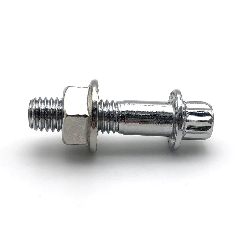 Flange Bolt Gr5 Titanium Hex Flange Nut 8Mm M4 M6 M7 M7X32 Titanium Bolt M8 12 Point Flange Bolt and Nut