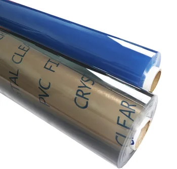 Super clear Transparent PVC Film for Packing Bags Table Sheet Cloth Etc