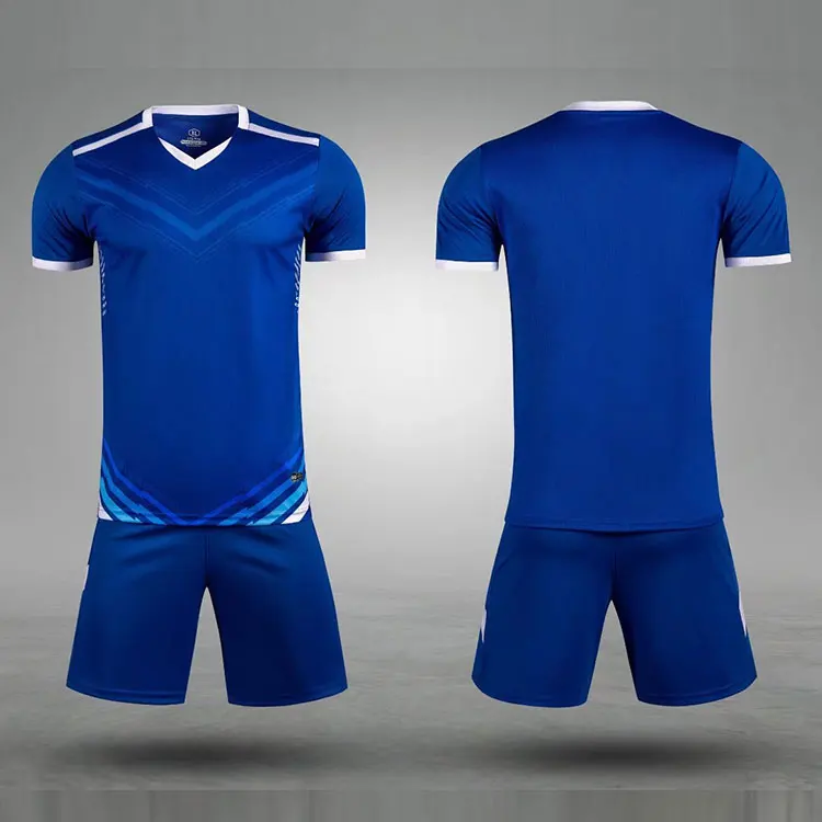 Polyester Half Sleeves Football Club Soccer Team Jersey Set SOCCER