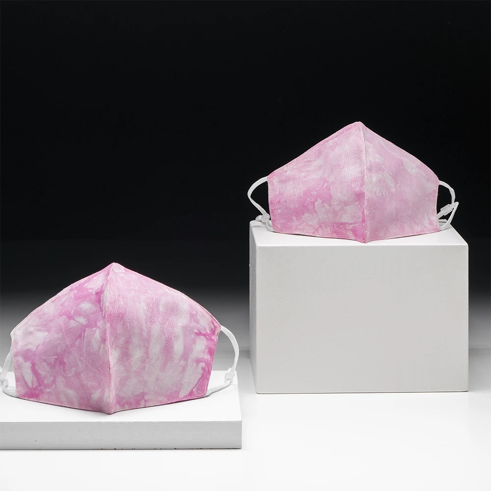 Лидер продаж Amazon, Высококачественная моющаяся многоразовая маска из вискозы и льна с фильтром в виде кольца безопасности