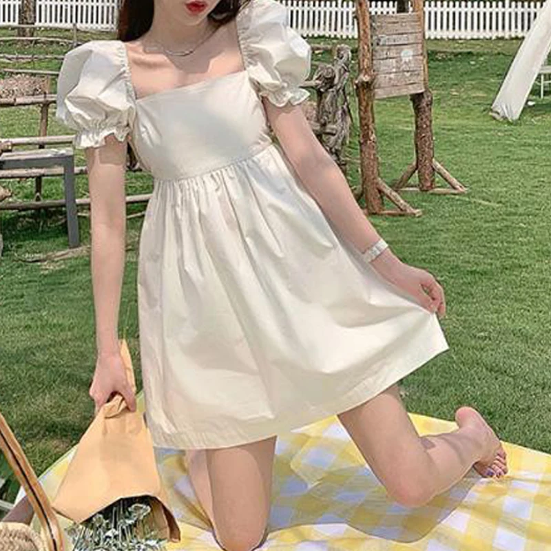 Summer White Princess Fairy Dress 