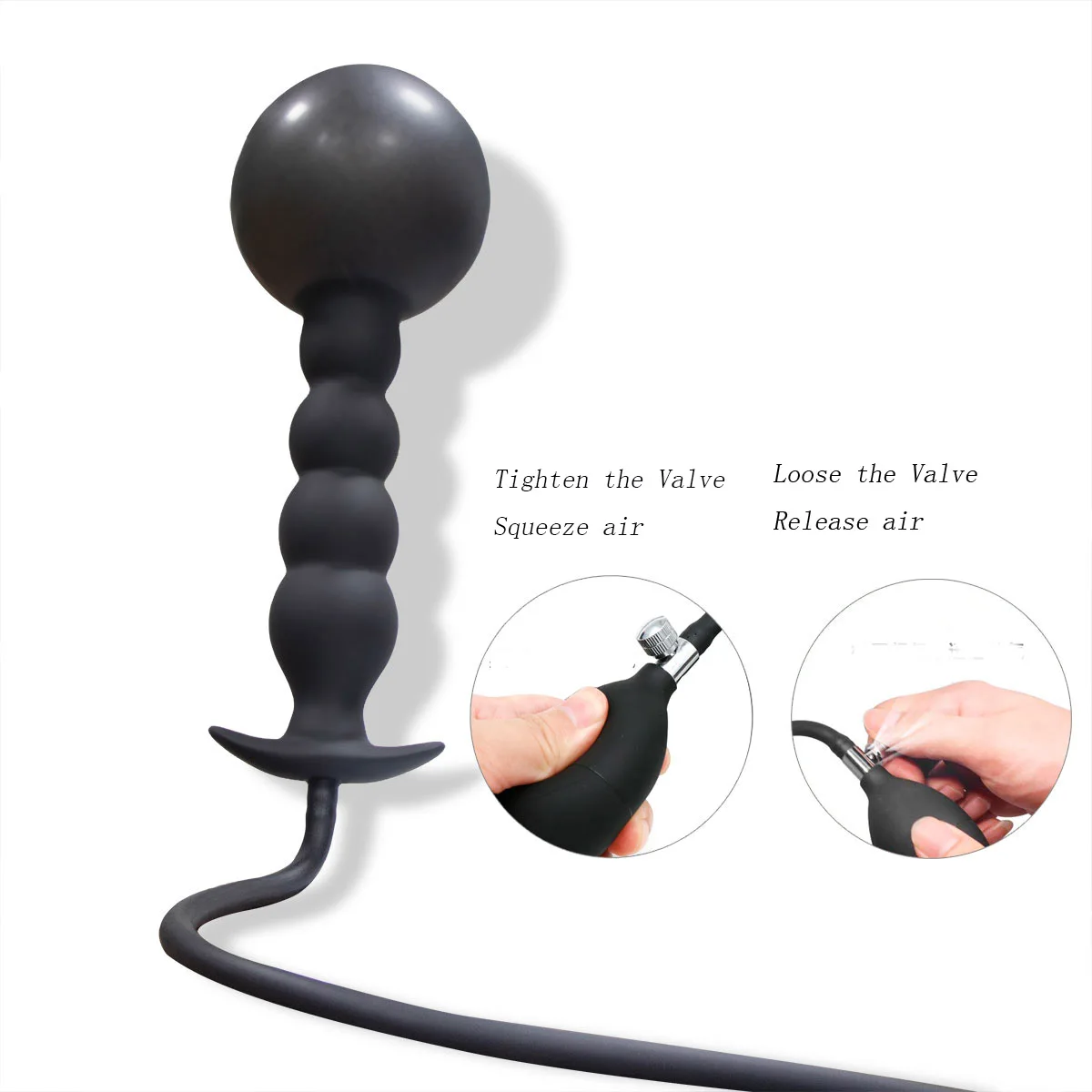Silikon Aufblasbares Anales Plug-Set, Erweiterbarer Butt Plug,  Schwanz-Vibrator, Groer Arsch-Muschi Sexspielzeug, Erwachsene Massage,  Explosions-Einlaufbirne| Alibaba.com