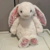 Lapin Blanc avec Oreilles Sakura - 31cm