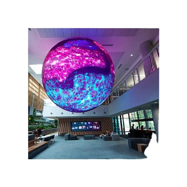 Customization LED Ball Flexible LED Display Waterproof Display Spherical Display LED Globe Shape LED Screen