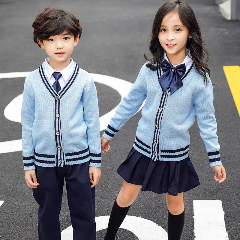 New Design Spring Kids School Uniform Nice Custom Kindergarten Uniform