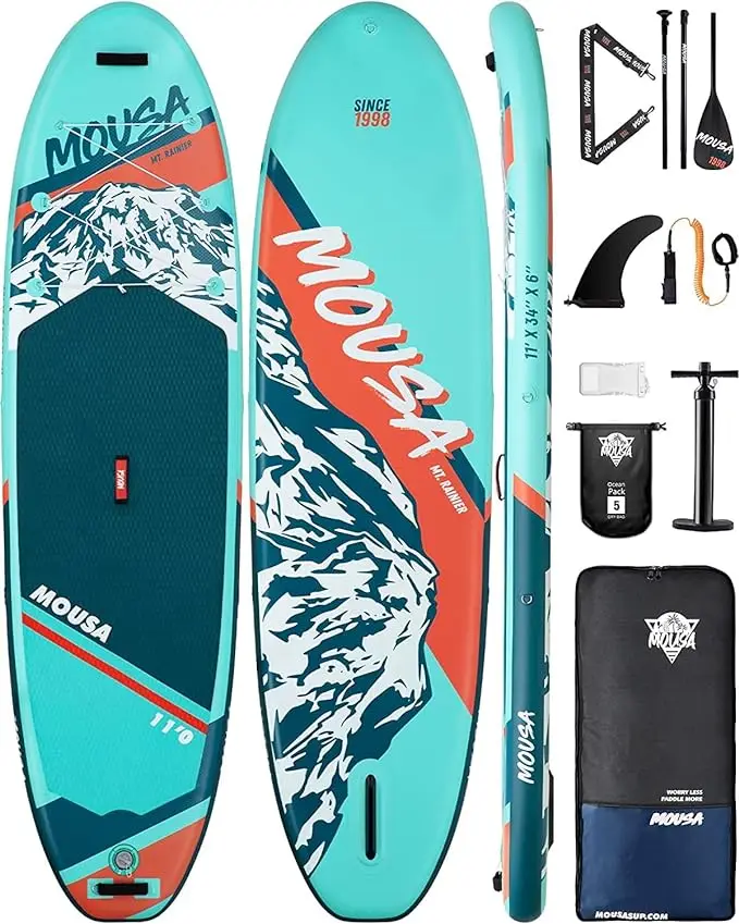 All-around SUP - Mousa Inflatable Paddleboard 11.6' X 34