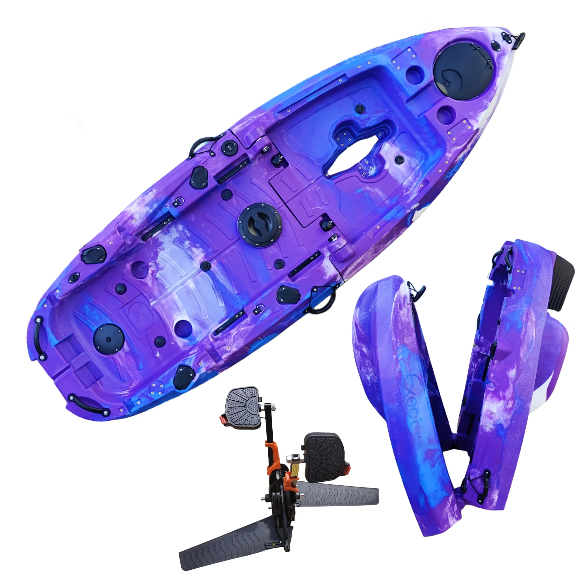 手彫り葉型木製ボウル(賀上隼敬作