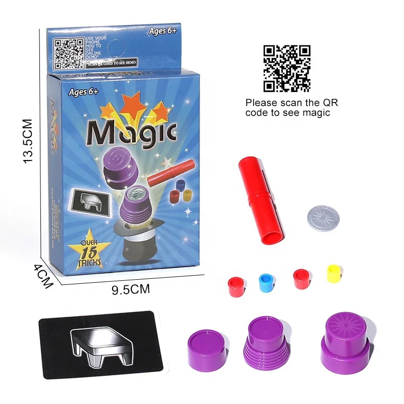 Cheap Magic Tricks Over 15 Tricks Magic Props Toy Educational Toys for Kids