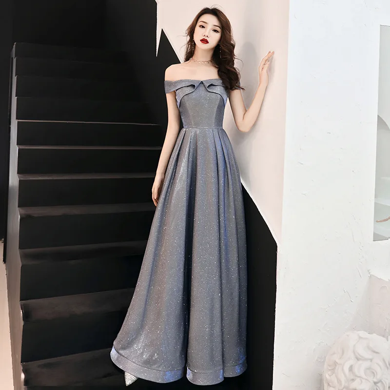 luxury prom dresses 2020 strapless open back dress Fancy Mermaid Long Prom Dresses, Popular One Shoulder 2020 Newest Prom ClaireBridal