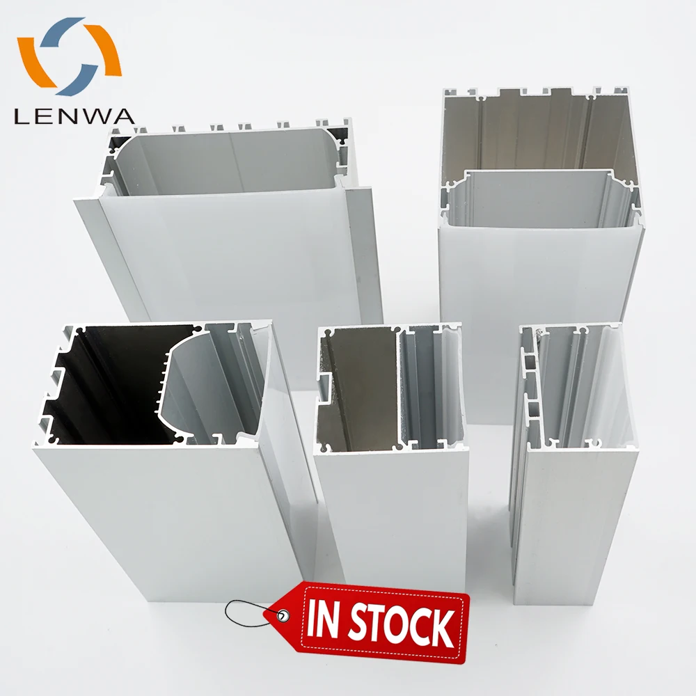 LENWA Light Groove LED Slot Profile Lighting Extrusion Strip Groove Diffuser Aluminum Mounting Casing Support System for Cabinet