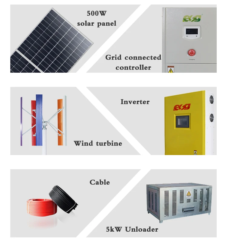 Solar energy storage system 1KW 3kw 5kw 8kw10kw Wind Generator Wind Turbine Solar Power System