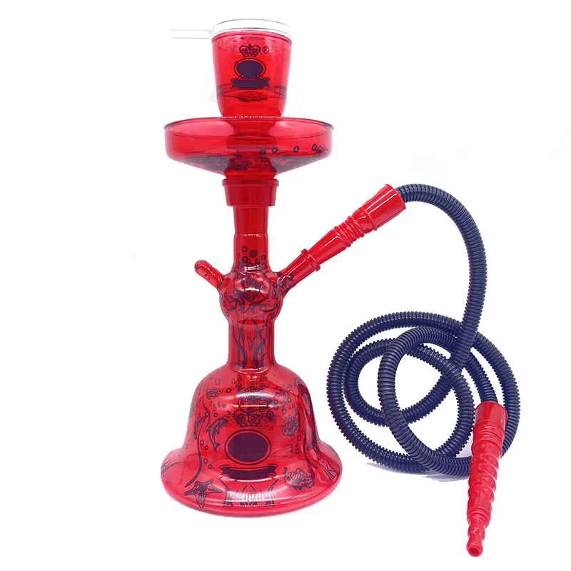Wholesale Glass Led Hookah Shisha Smoking Chicha Sheesha Hookah Acrylic