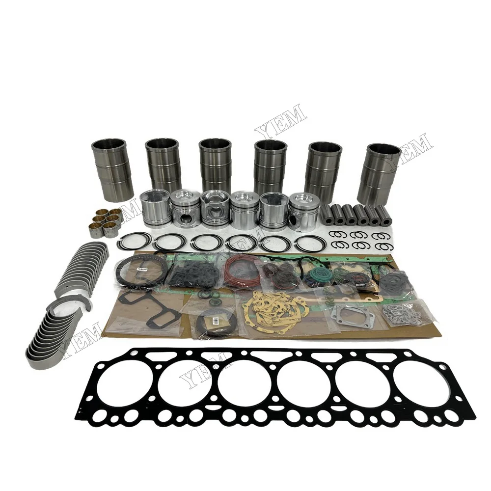 D7D Overhaul Kit With Bearing Set Fits for Volvo Standard Size Engine Parts 4