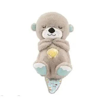 Ursinho Que Respira Breathing Otter Plush Stuffed Toys Snuggle ...