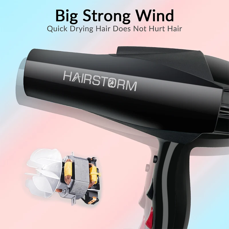 2000 Watt Blow Hair Dryer Pro Ac Motor Hairdryer Secadora De Cabello  Professional Odm Oem Private Logo Drier for Salon - Main Image