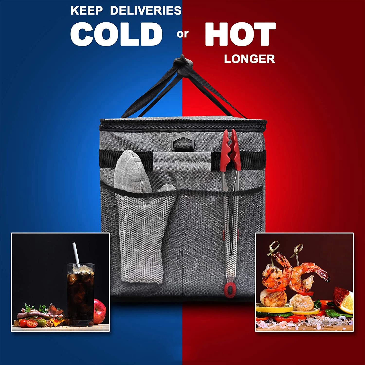 Cooler bag nearby