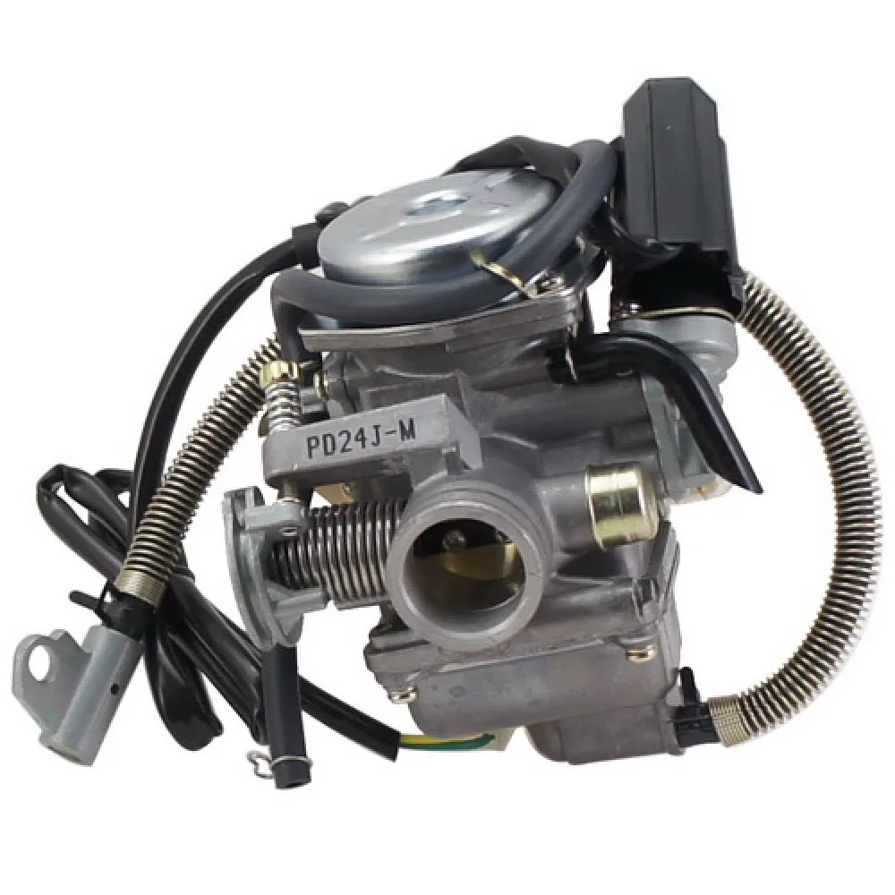 GY125-3091B GY6 125cc/150cc YOU-ALL Carburetor Assy PD24 For GY6 125cc  150cc Chinese Scooter Moped 152QMI 157QMJ Engine