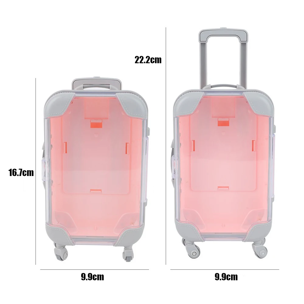 Plastic Mini Suitcase Perfect Storage for Eyelash Lashes