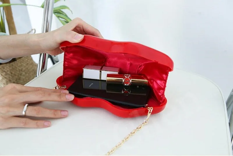 Handbag Baldinini Red in Plastic - 19881704