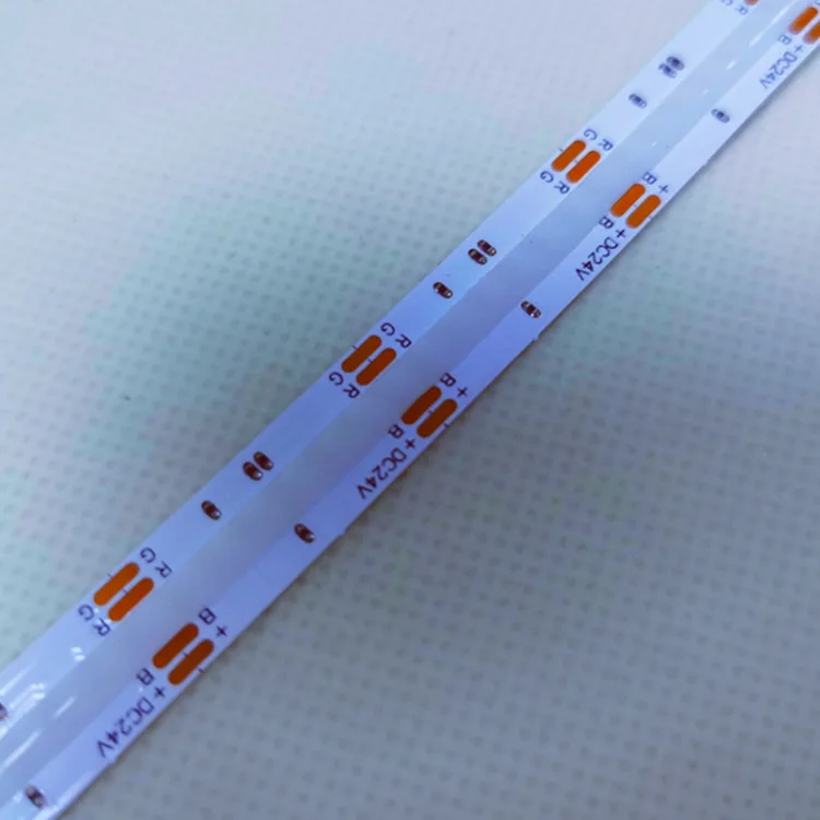 product high density super bright illusory color indoor and outdoor lighting decoration led cob 12v 220 v rgb strip light-5
