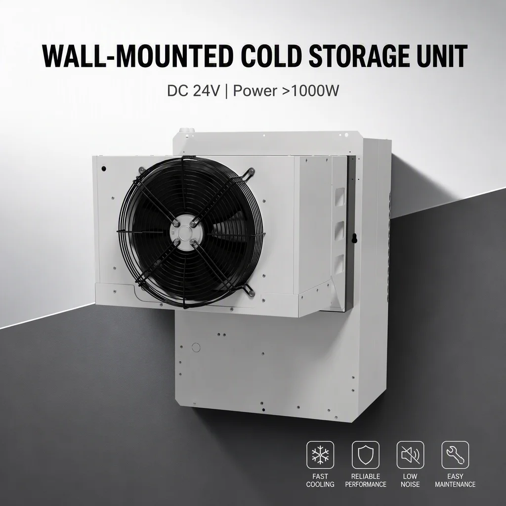 Wall-mounted Cold Storage Unit, TECUMSEH, Monoblock, Copper - detail 8