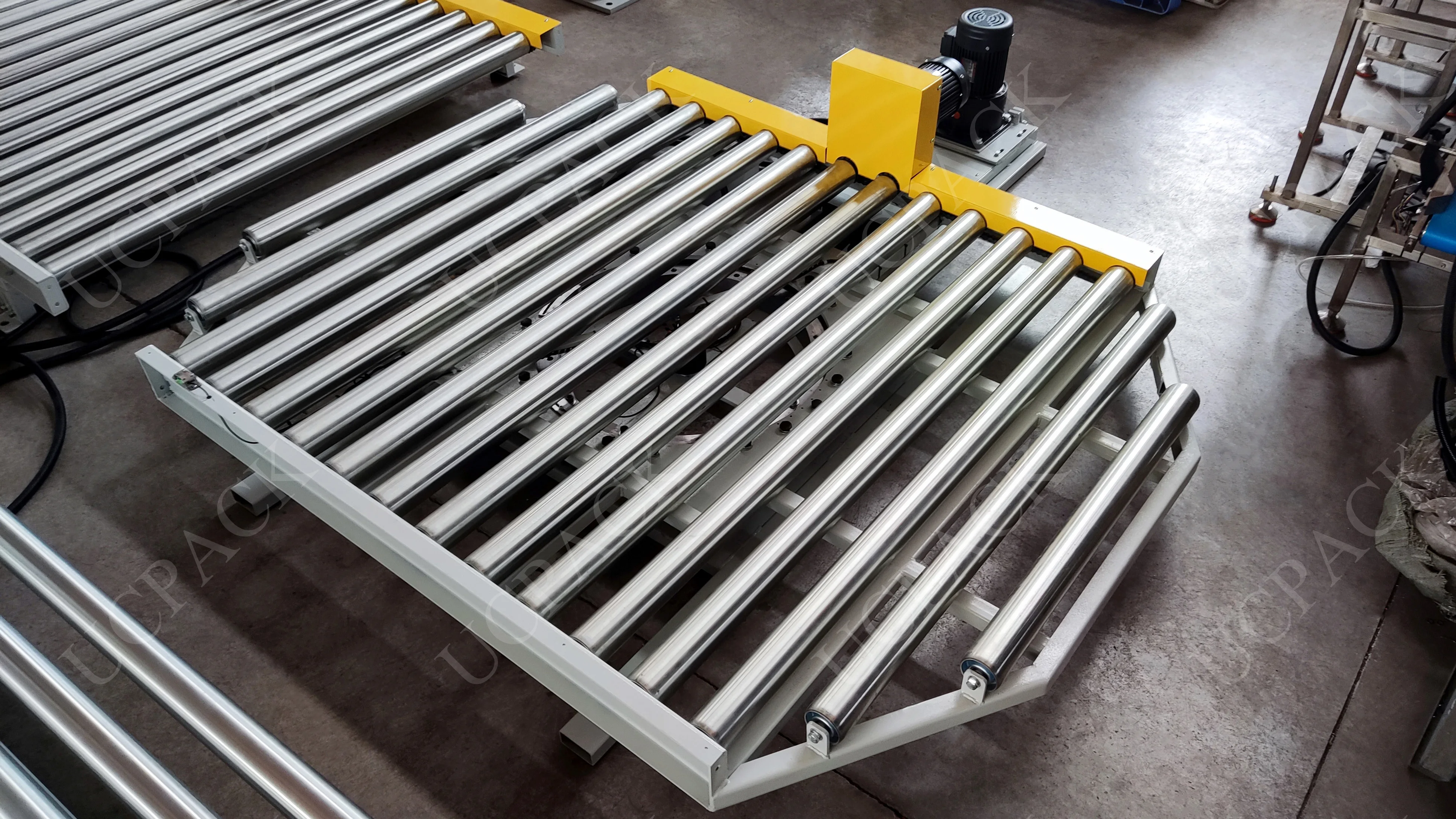 Heavy Duty Automatic Rotary Pallet Turntable Conveyor Transfer