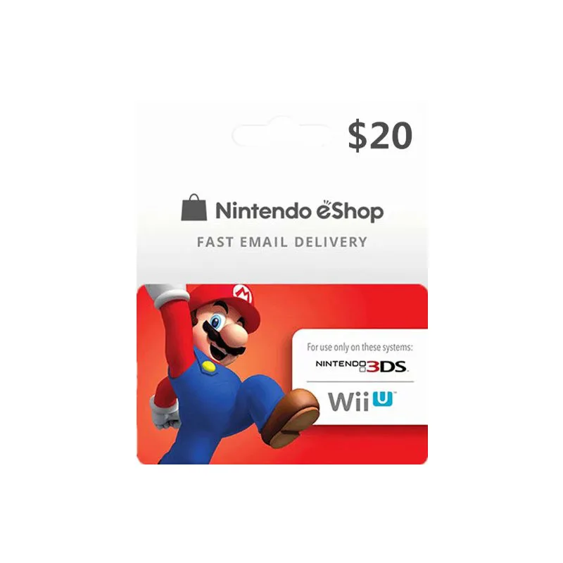 Подарочная карта nintendo eshop