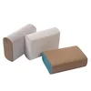 white, kraft, blue