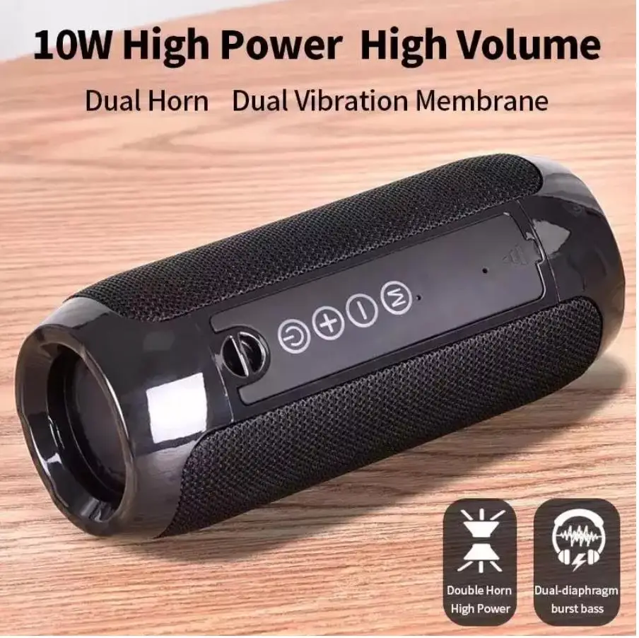2020 Mini Portable Wireless 117 Speaker Bass Waterproof Outdoor BTMobile Music Tg 117 Speaker With Fm Radio - ANKUX.COM
